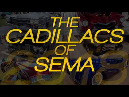 The Cadillacs of SEMA 2018