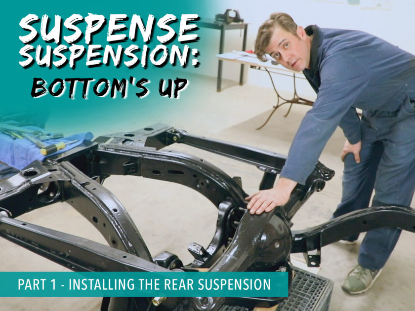 Suspense Suspension Part 1 – Installing the Rear End Suspension