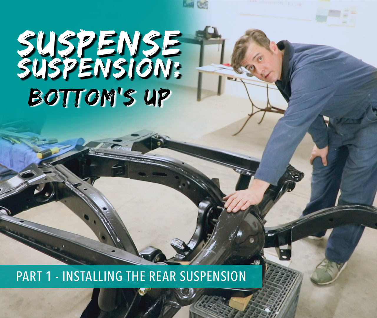 Suspense Suspension Part 1 Installing the Rear End Suspension Caddy