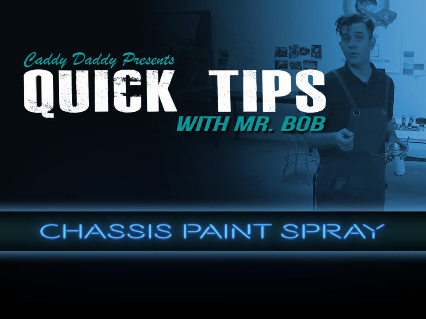 Quick Tips 01: Chassis Paint Spray
