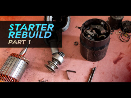 How To Rebuild A GM Starter – Part 1 of 2