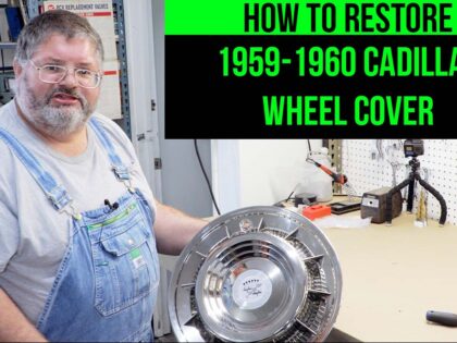 How To Restore A Cadillac Wheel Cover